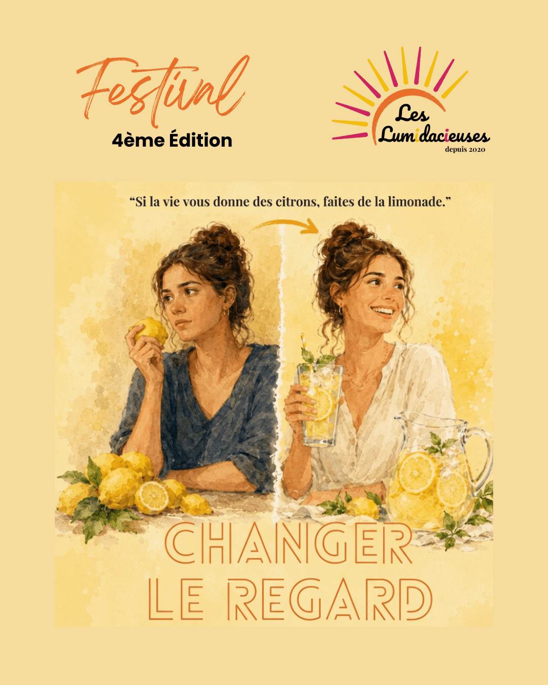 Illustration « Changer le regard » du festival