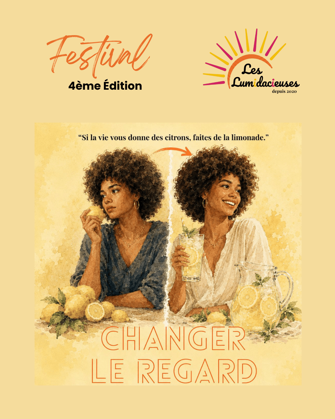 Illustration « Changer le regard » du festival