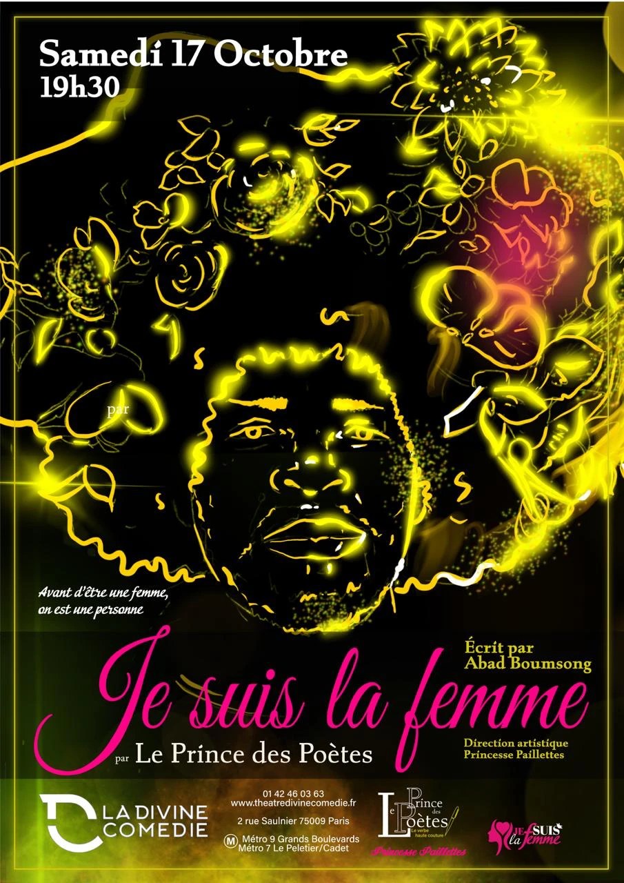 Affiche : Spectacle « Je suis la femme »